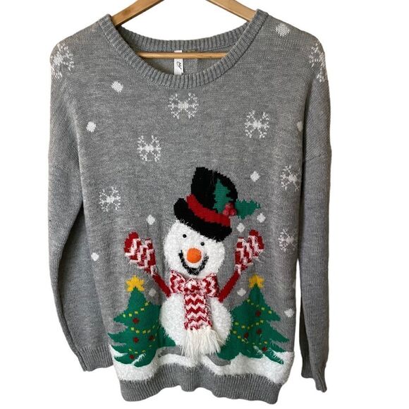 Snowman Christmas Sweater, Medium  - Picture 1 of 3